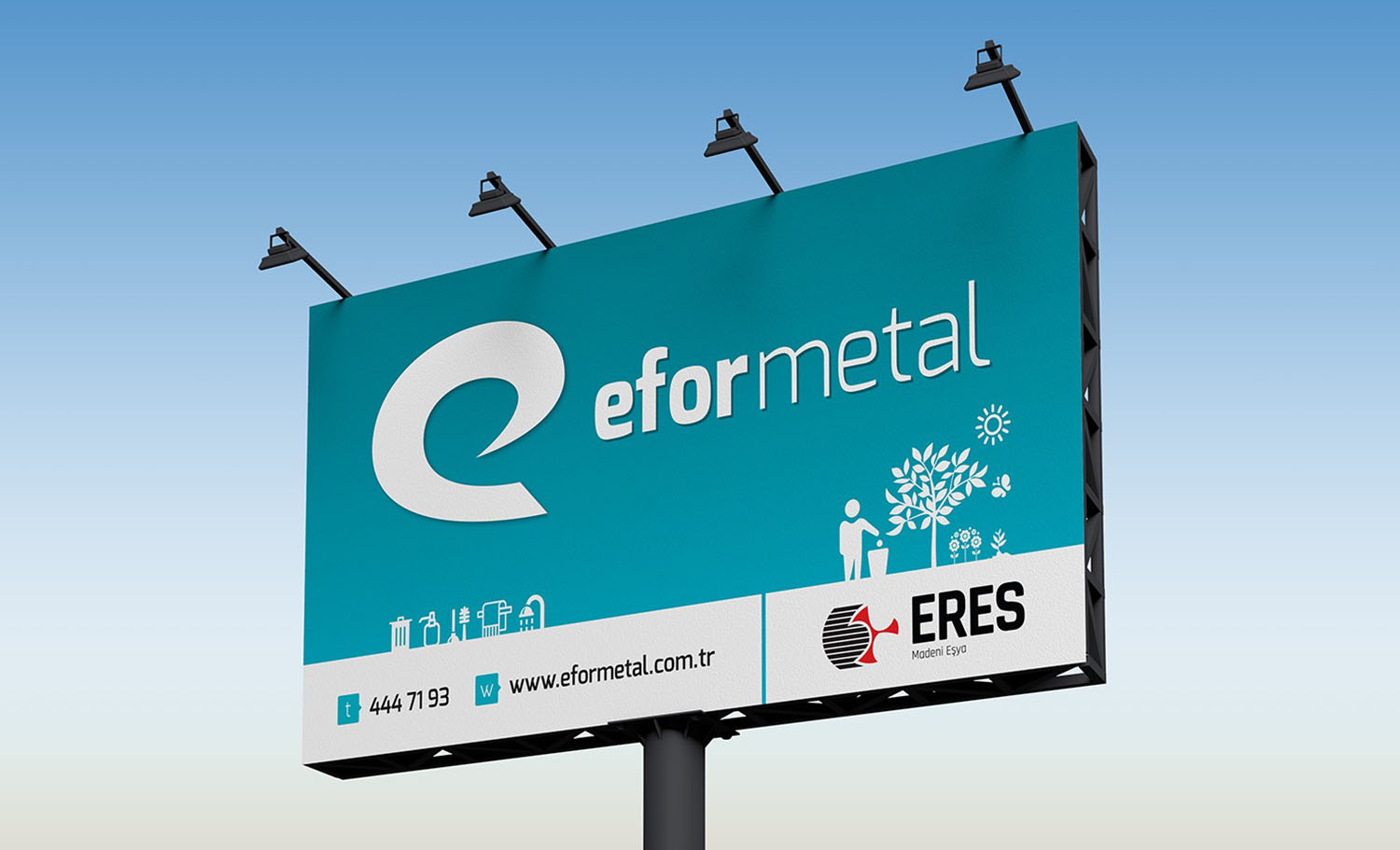 Eformetal Billboard Tasarımı - Cephe, Tabela & Billboard Tasarımları