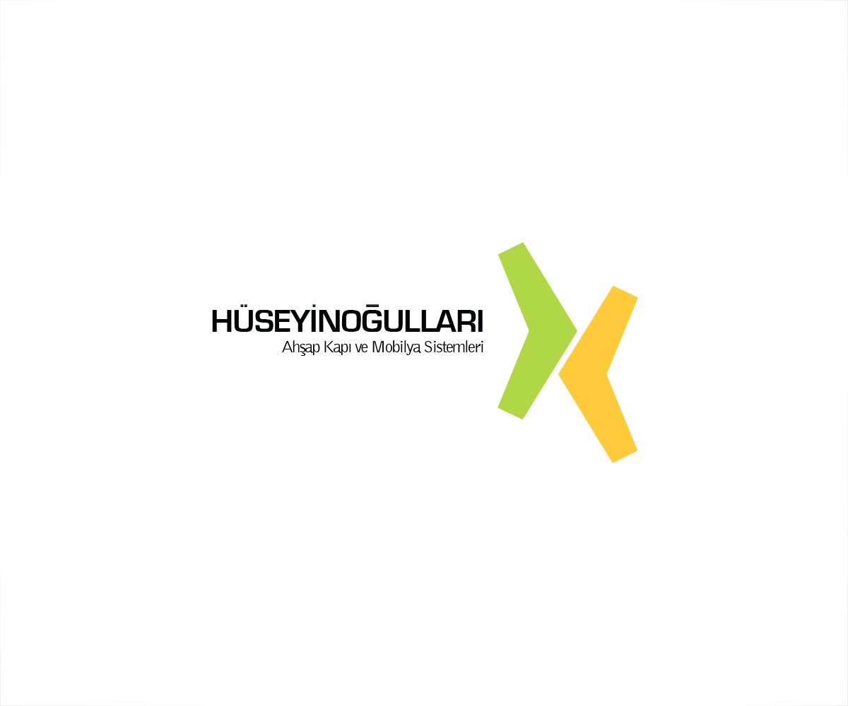 Hüseyinoğulları Ahşap Kapı ve Mobilya Sistemleri Logo Tasarımı - Logo & Kurumsal Kimlik Tasarımları